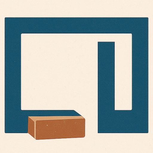 Logo di Babelrestruenda come casa aperta e mattone della conoscenza