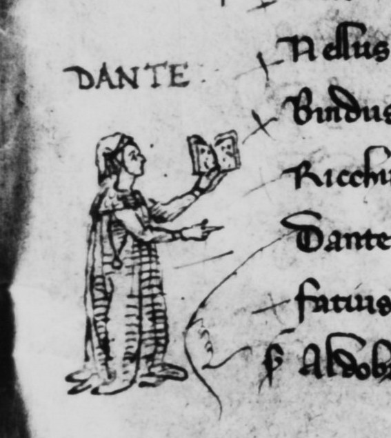 Secondo piccolo ritratto di Dante conservato dall’Archivio di Stato di Firenze nel Priorista di Palazzo.
